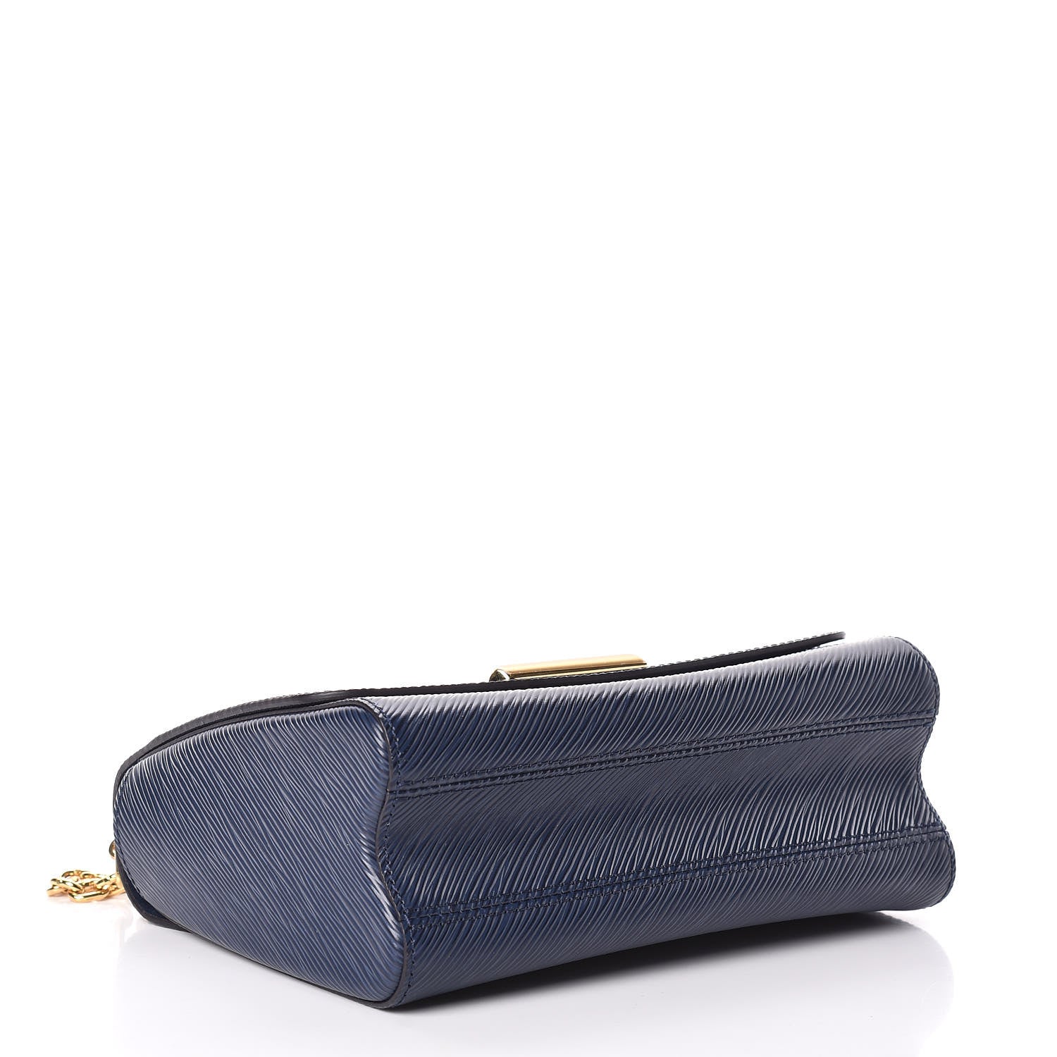 Louis Vuitton Epi Twist Shoulder Bag MM Indigo 4 of 10