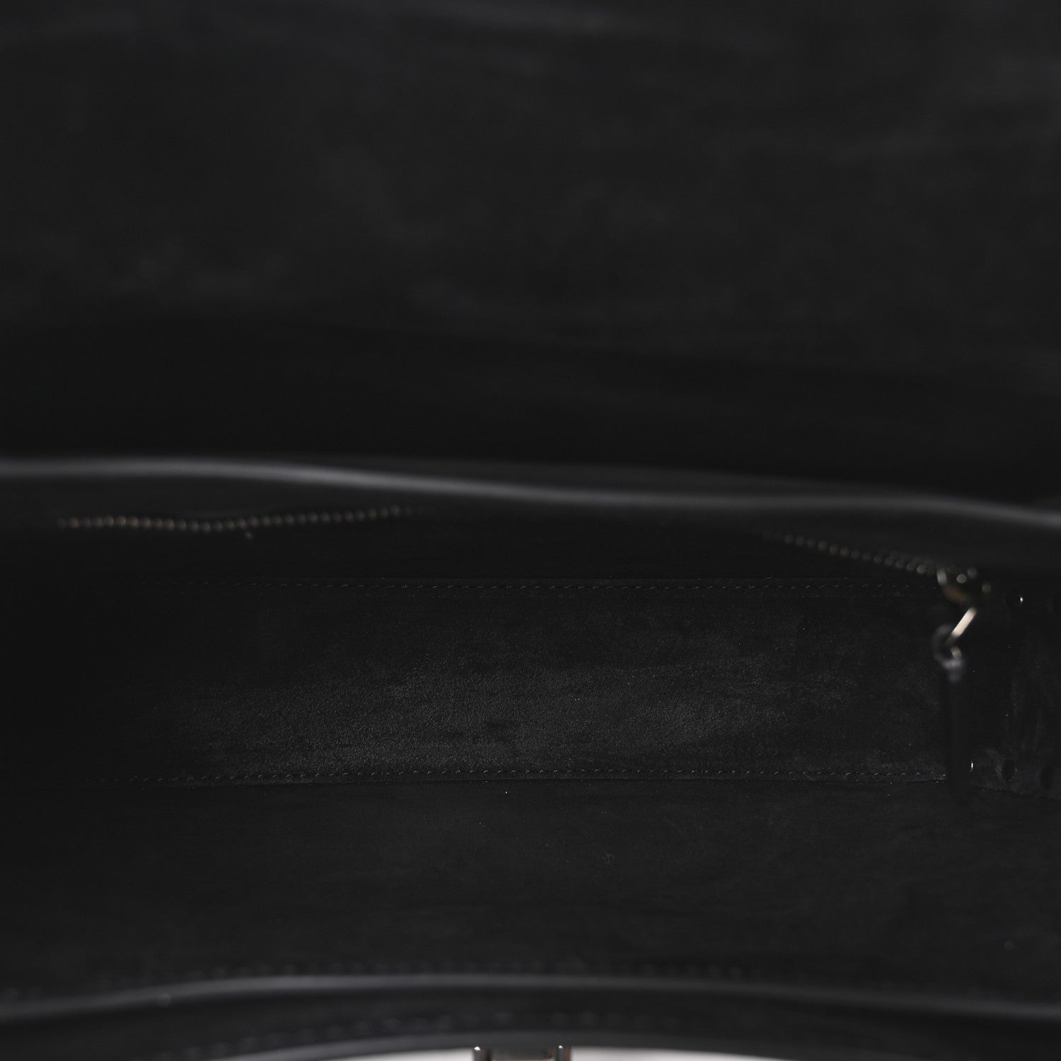 Valentino Garavani Pebbled Calfskin Onyx Medium Guitar Strap Rockstud Rolling Flap Love Blade Saddle Bag  Black 5 of 9