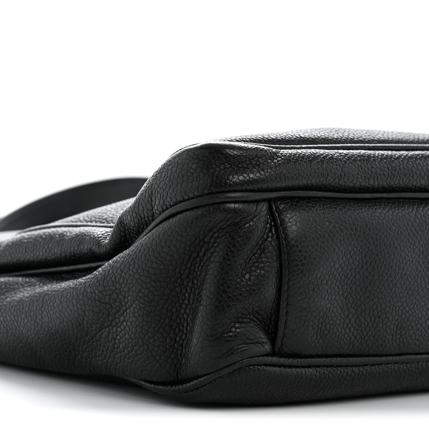 Chanel Caviar CC Flap Shoulder Bag Black 10 of 15