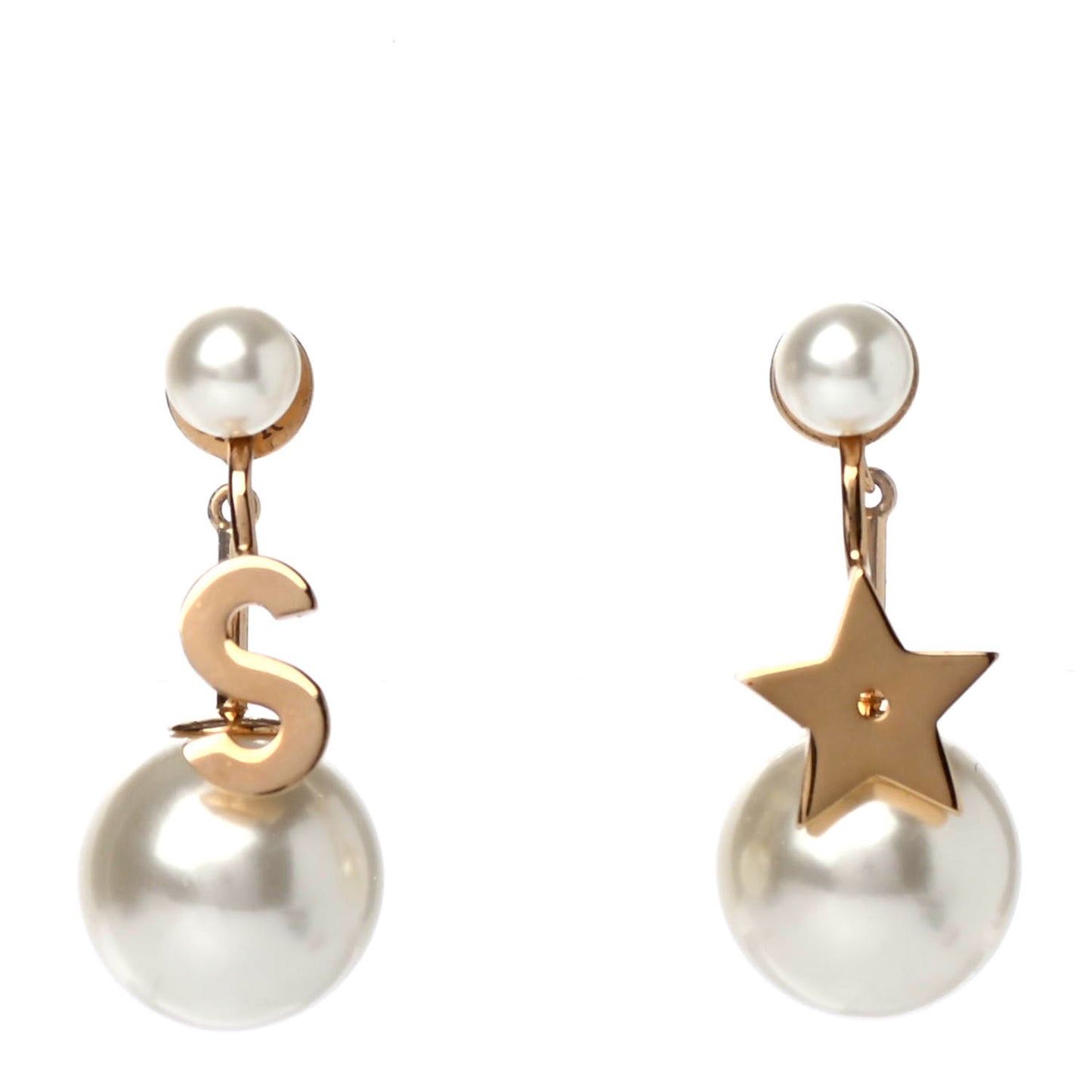 Pearl My ABCDior Tribale Earrings Gold