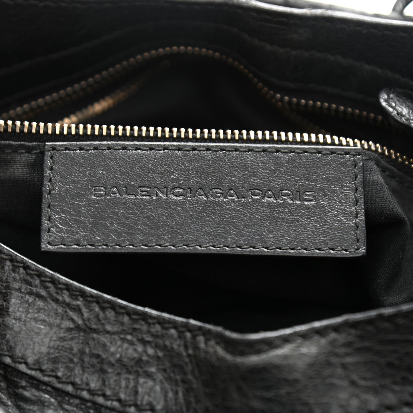 Agneau Giant 12 Gold Hardware City Black
