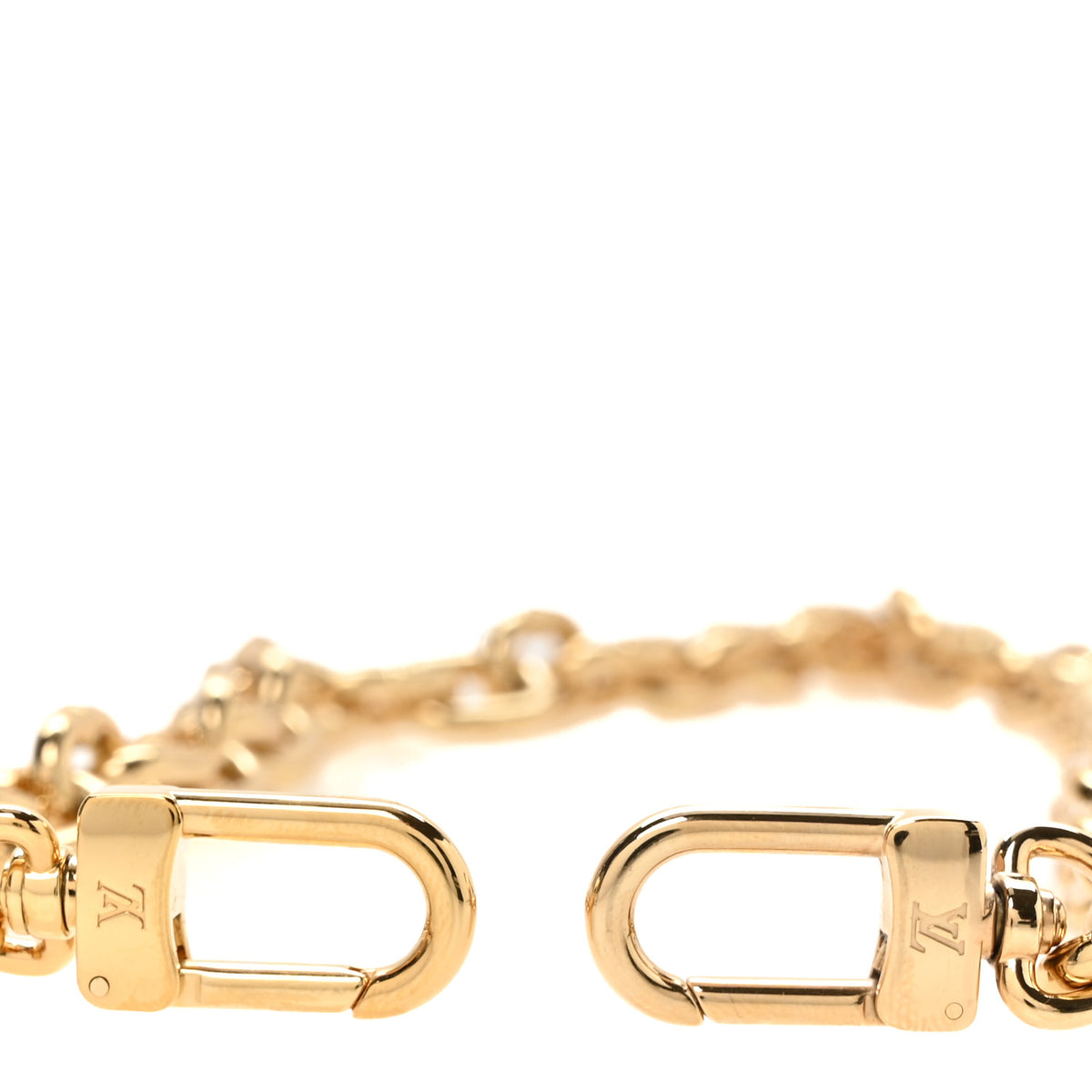 Metal Pochette Accessories Chain Strap Gold