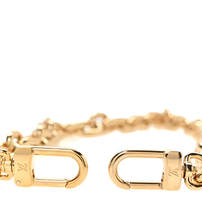 Louis Vuitton Metal Pochette Accessories Chain Strap Gold 3 of 4
