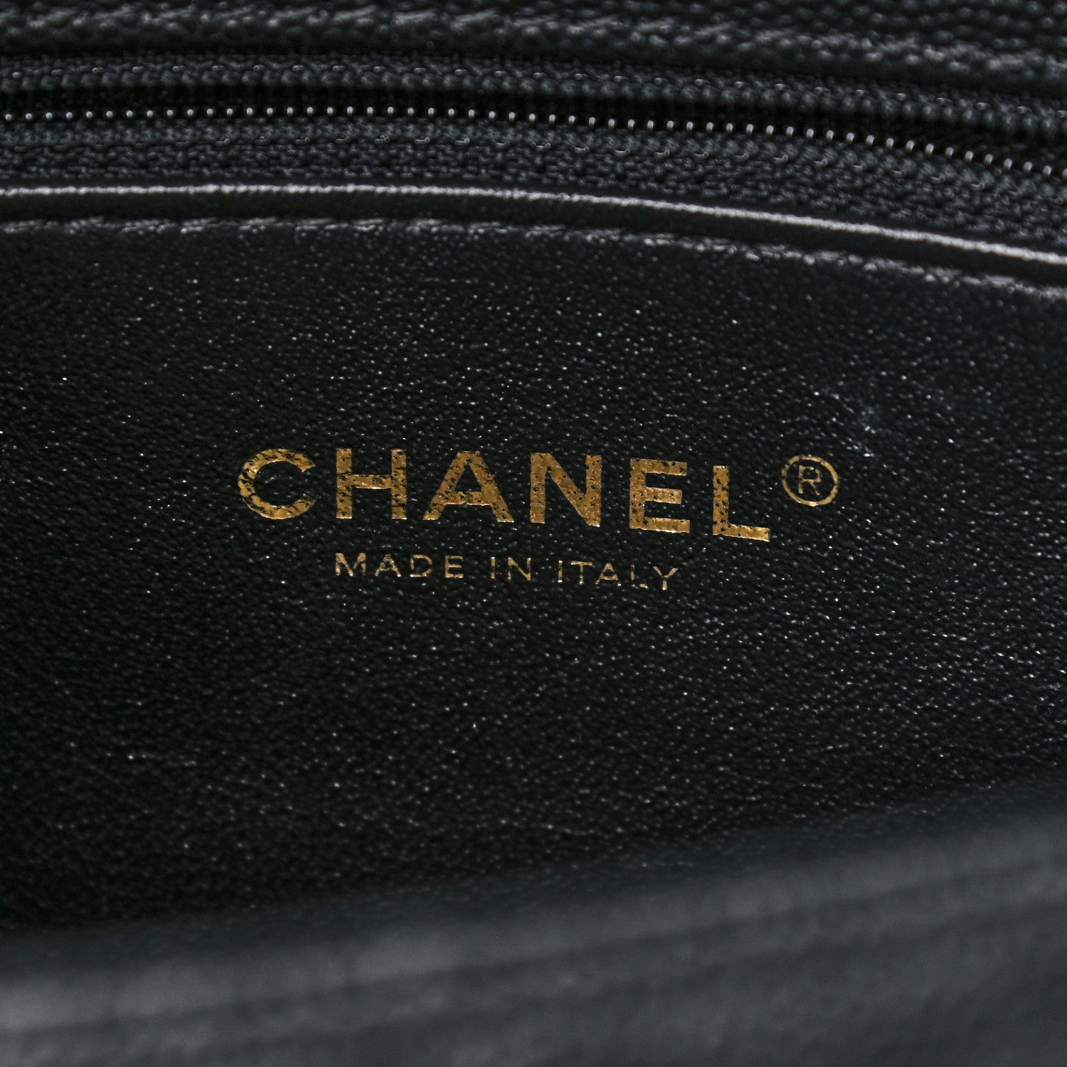 Chanel Caviar Lizard Quilted Small Coco Handle Flap Black 6 of 10