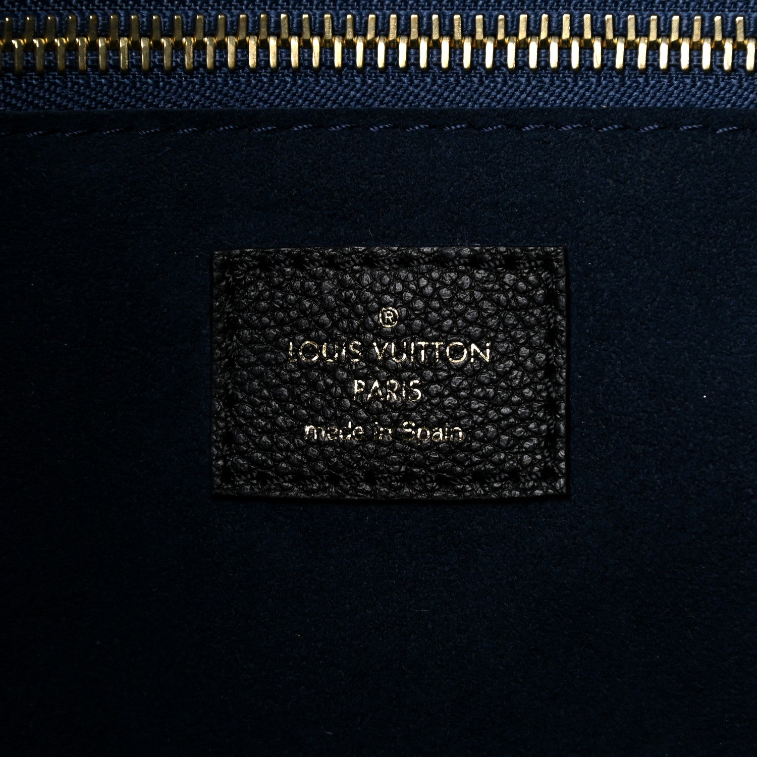 Louis Vuitton Empreinte Monogram Giant Neverfull MM Black 7 of 13