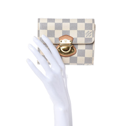 Louis Vuitton Damier Azur Joey Wallet 2 of 8