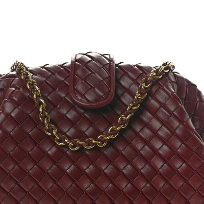 Bottega Veneta Nappa Intrecciato Teen The Lauren 1980 Clutch With Chain Barolo 8 of 10