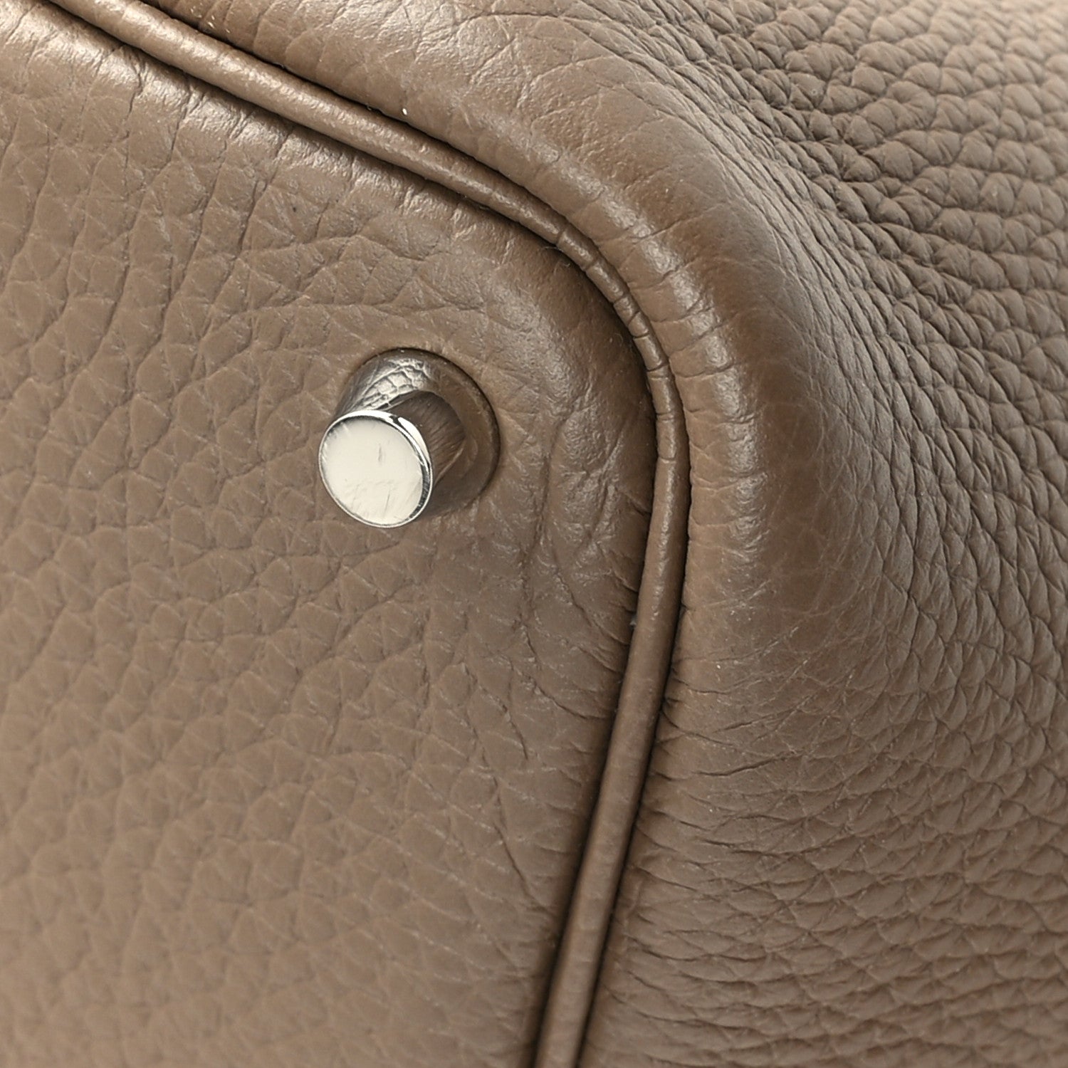 Hermes Taurillon Clemence Picotin Lock 18 PM Etoupe 9 of 12