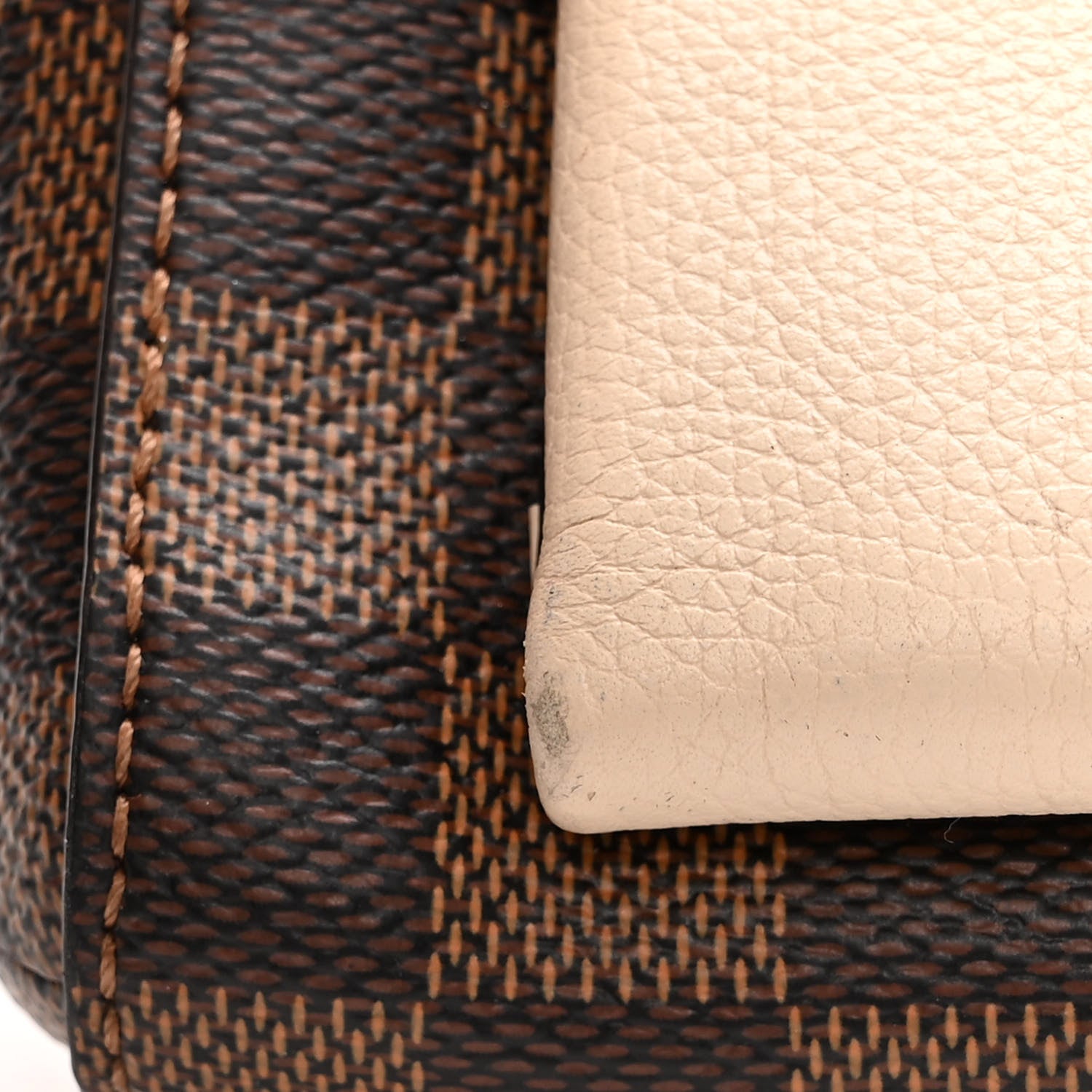 Louis Vuitton Damier Ebene Vavin PM Creme 11 of 12