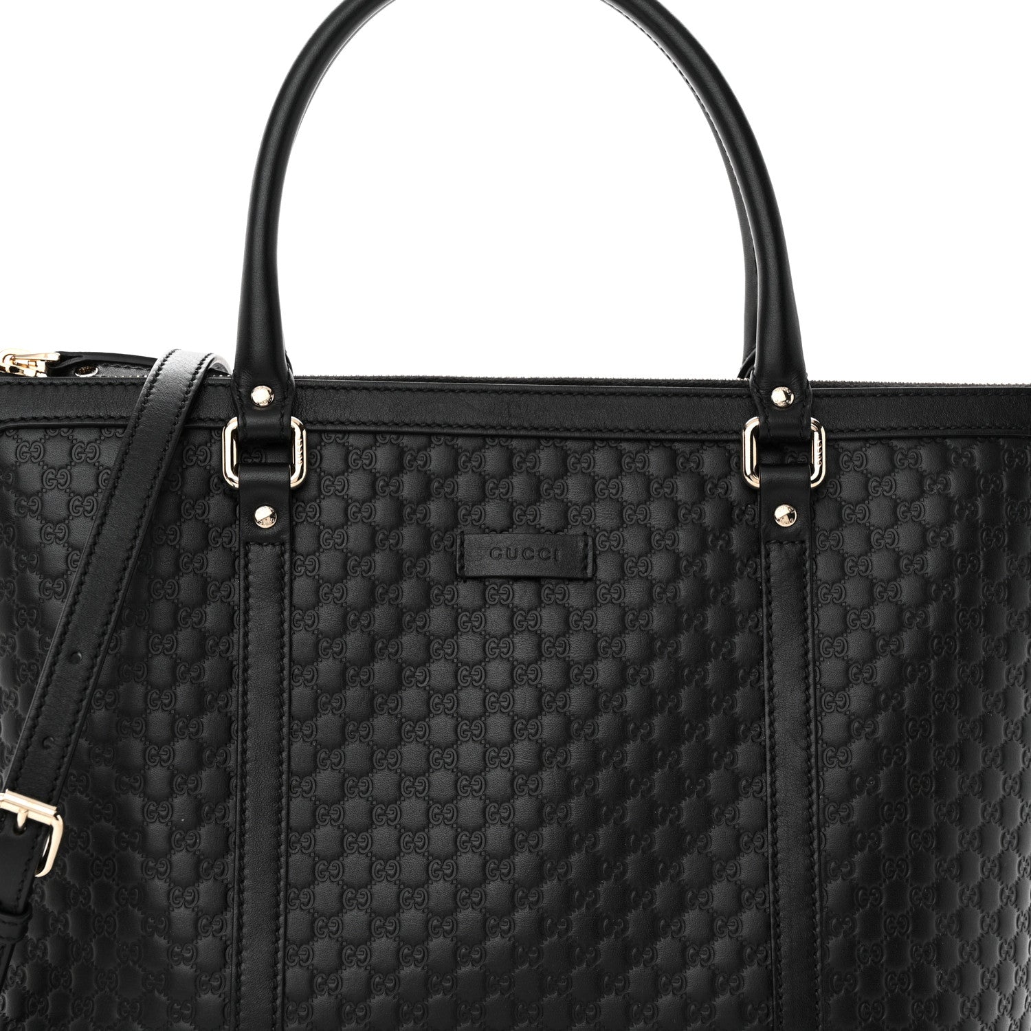 Gucci Soft Microguccissima Small Zippered Satchel Black 8 of 11