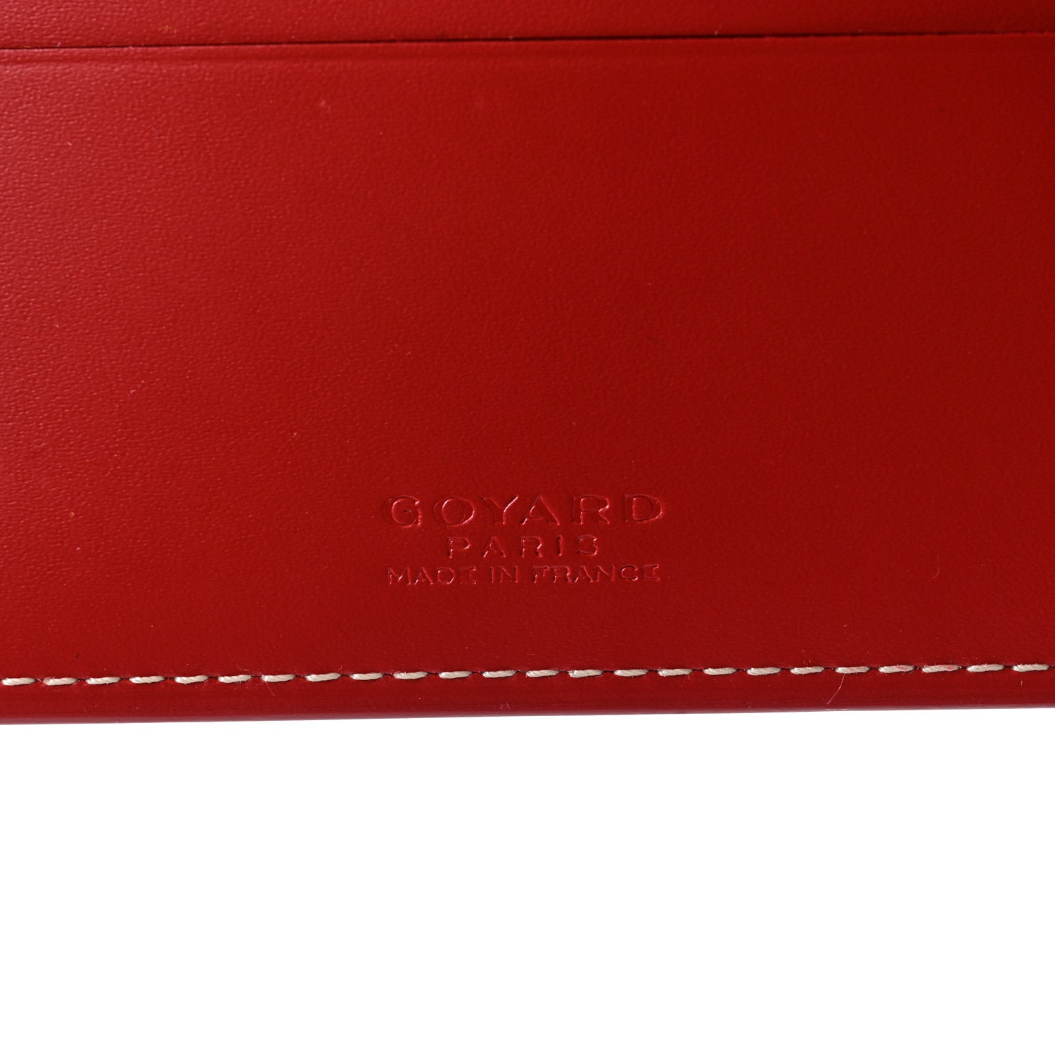 Goyard Goyardine Bi-Fold Victoire PM Wallet Red 6 of 6