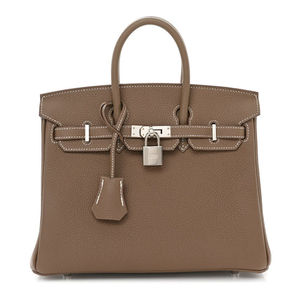 Hermes Togo Birkin 25 Etoupe 1 of 13