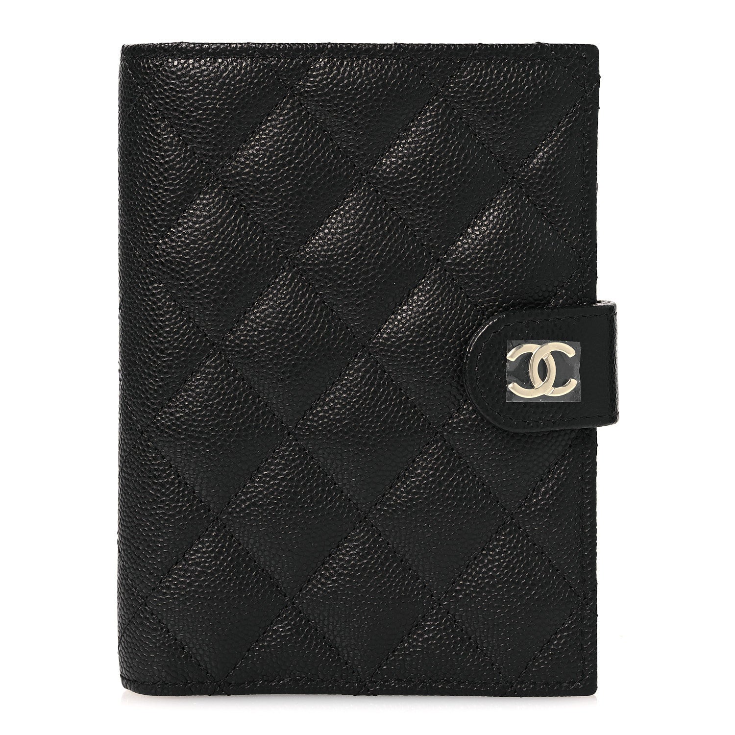 Chanel Caviar Quilted Passport Holder Black 1 of 9