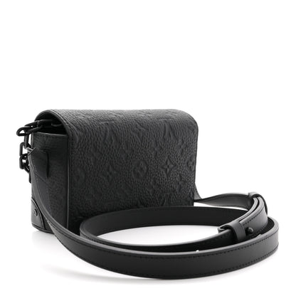 Louis Vuitton Taurillon Monogram Steamer Wearable Wallet Black 3 of 9