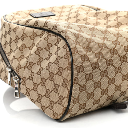 Gucci Monogram Travel Backpack Dark Brown 9 of 10