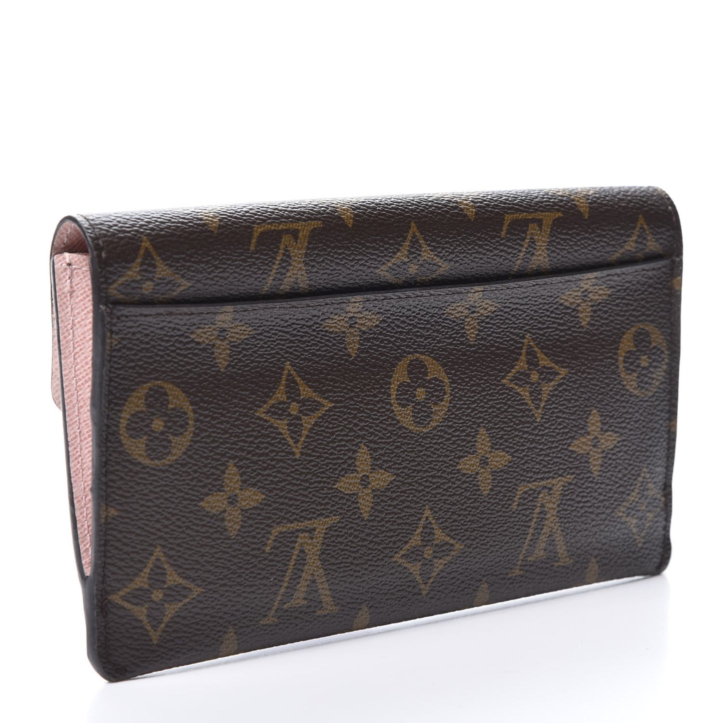 Monogram Jeanne Wallet Rose Ballerine