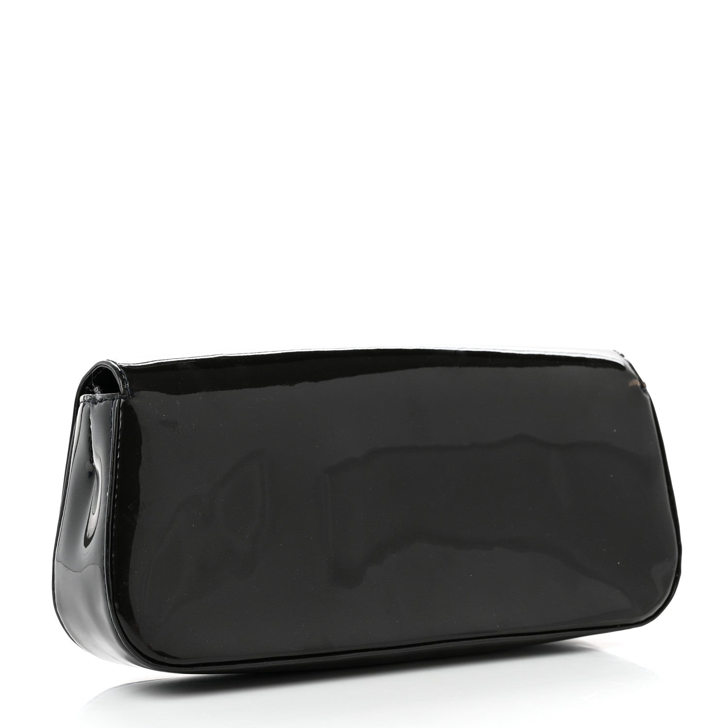 Louis Vuitton Patent Sobe Clutch Blue Infini 3 of 8