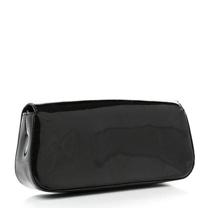 Louis Vuitton Patent Sobe Clutch Blue Infini 3 of 8