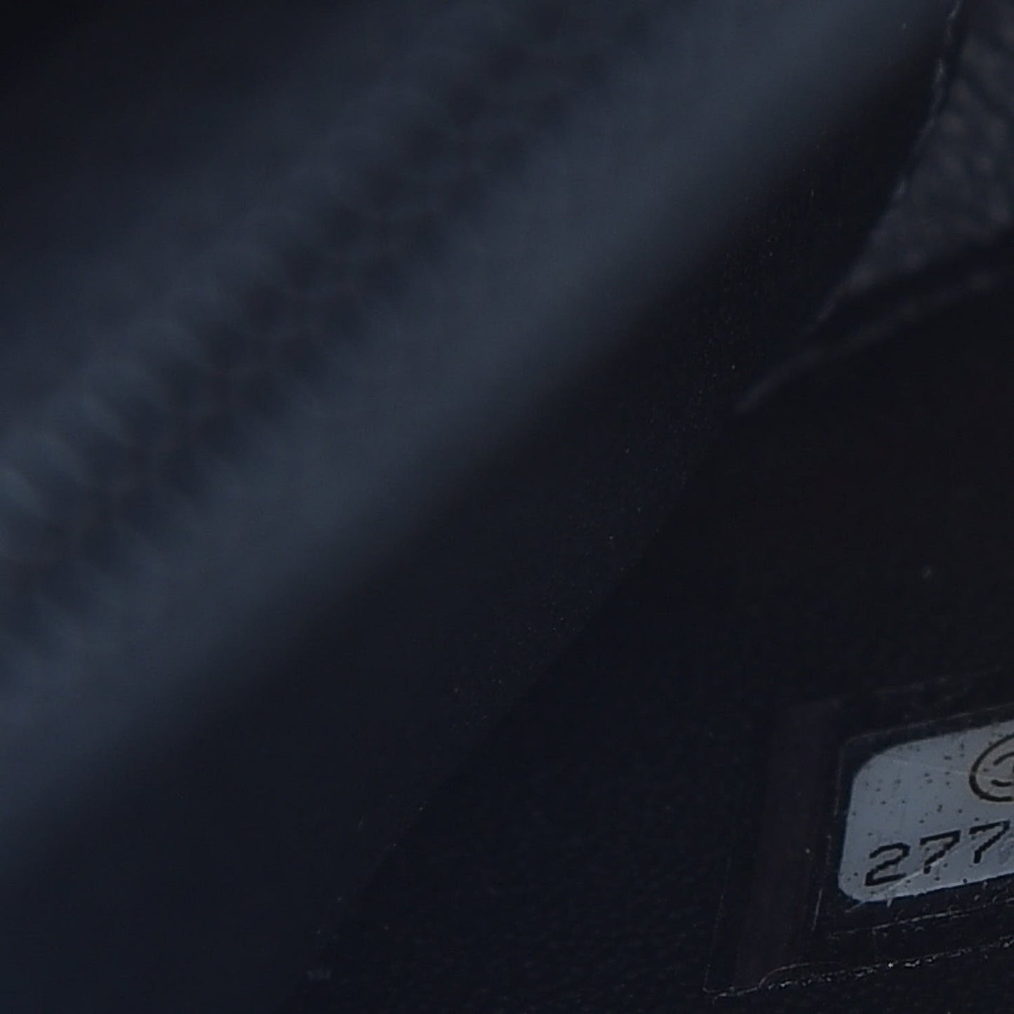 Caviar Quilted Medium CC Filigree Vanity Case Beige Black