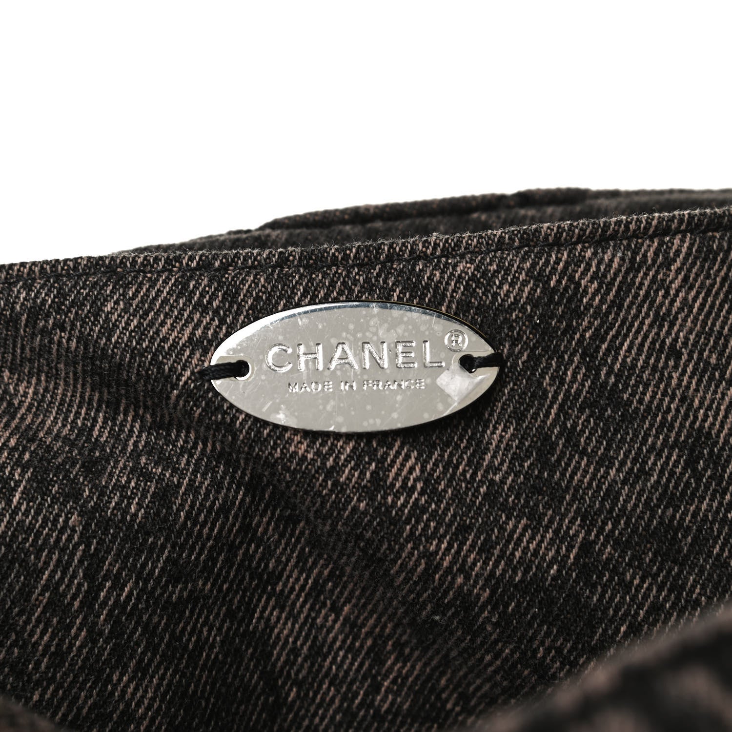 Chanel Denim Quilted Denimpression XXL Flap Rose Clair 9 of 14