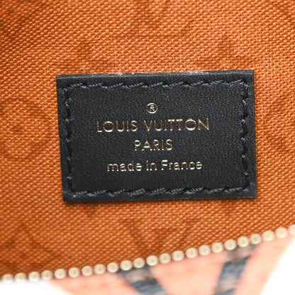 Louis Vuitton Monogram Giant Crafty Speedy Bandouliere 25 Creme Caramel 6 of 9