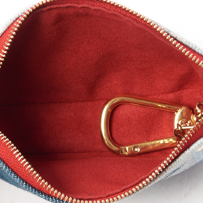 Louis Vuitton Denim Micro Pochette Accessories Denim Rouge 6 of 8