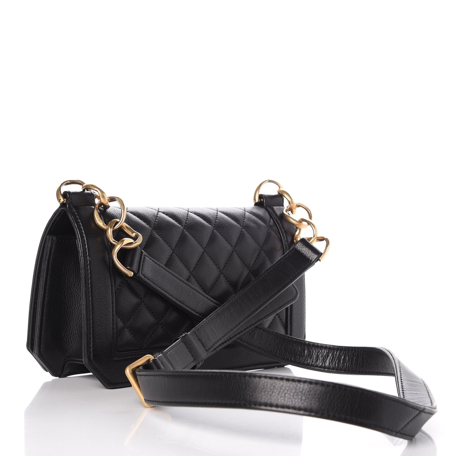 Chanel Calfskin Quilted Small Flap Black 3 of 8