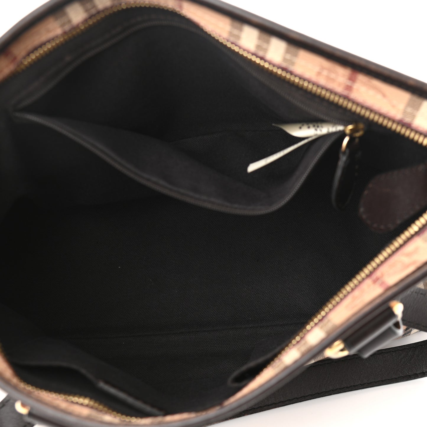 Haymarket Check Medium Regent Tote Chocolate