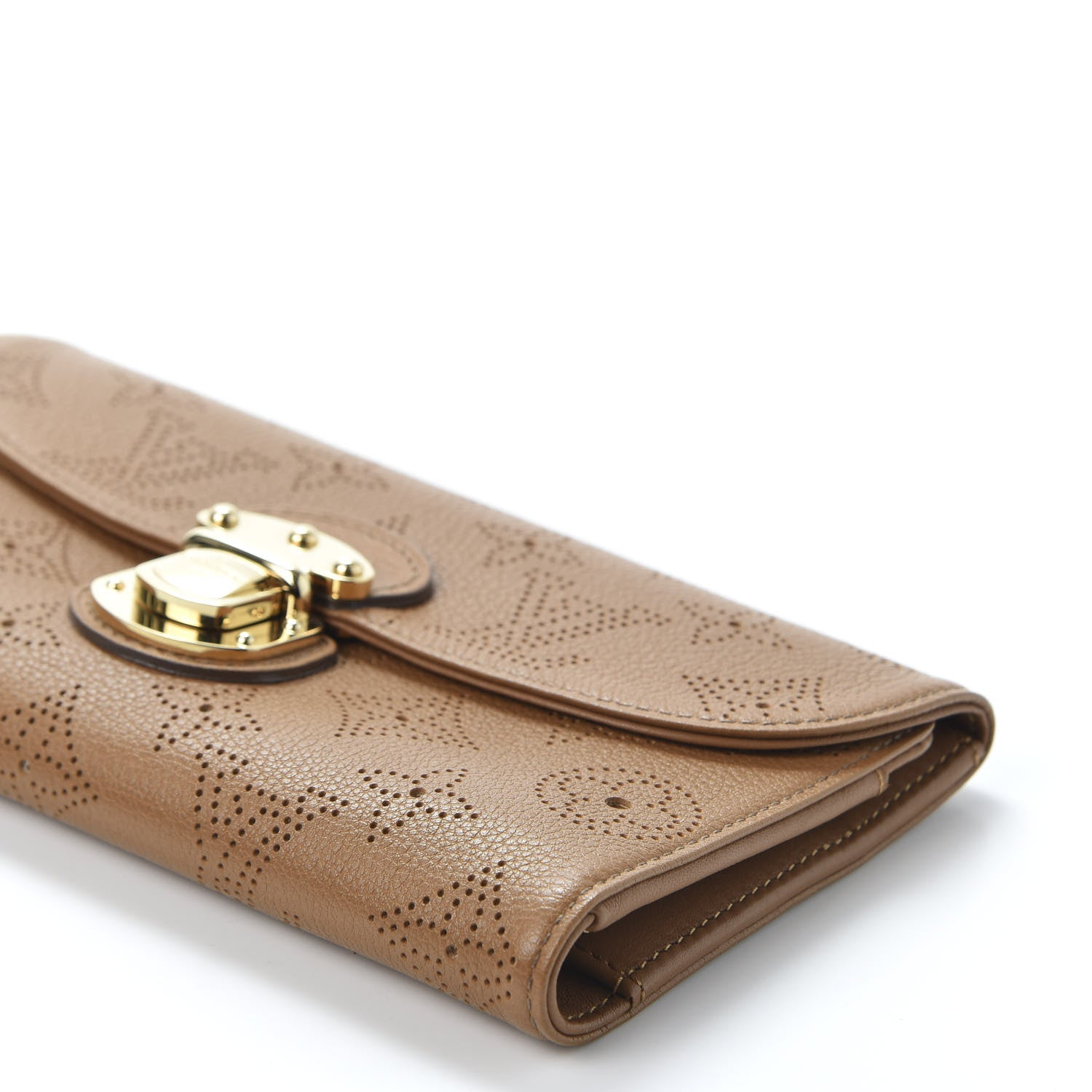 Louis Vuitton Mahina Amelia Wallet Caramel 6 of 9