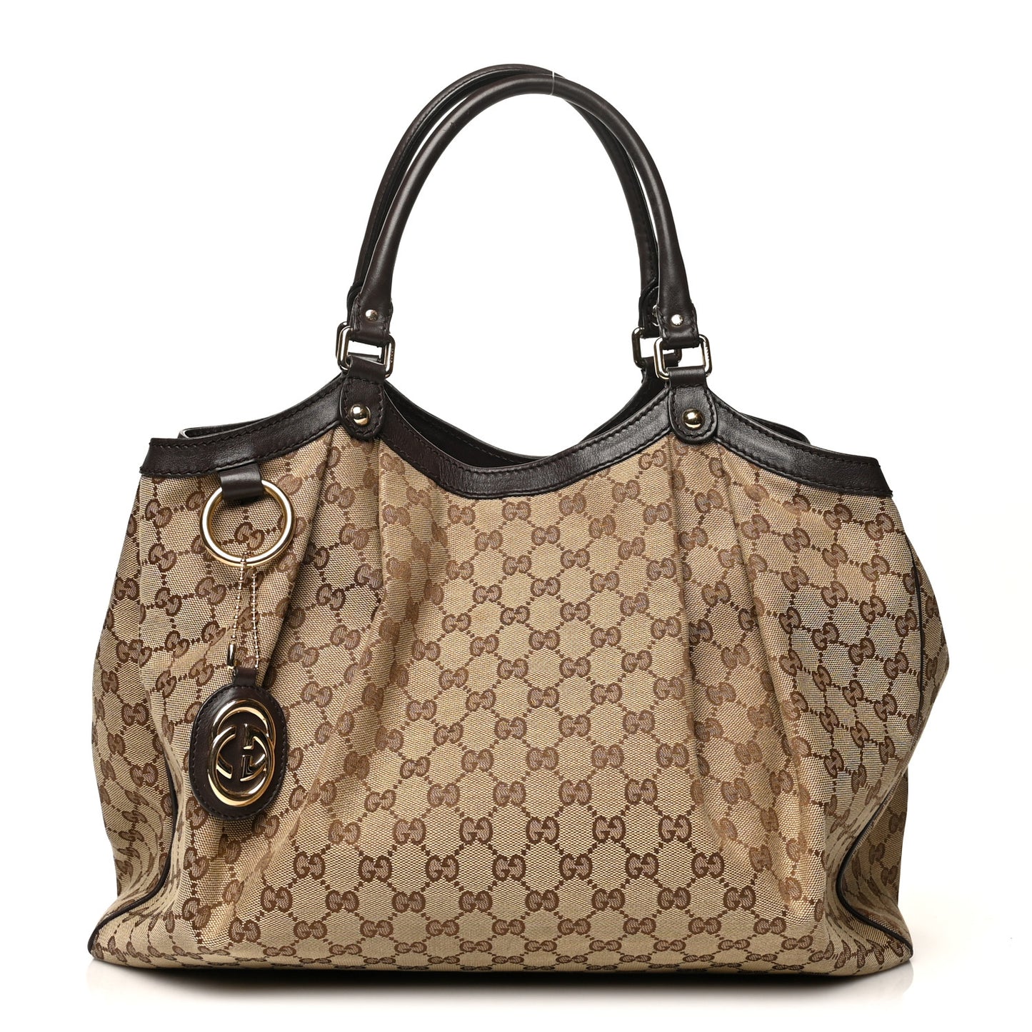 Monogram Large Sukey Tote Dark Brown