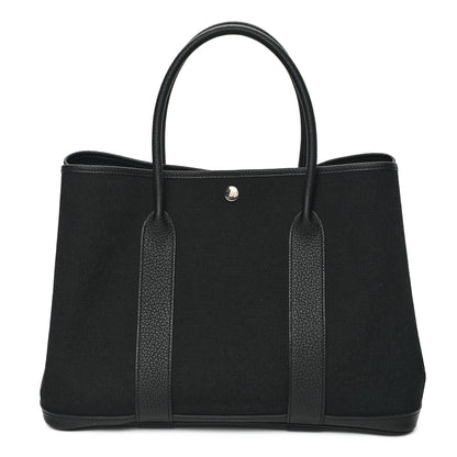 Hermes Toile Negonda Garden Party Tote 36 MM Black 1 of 10