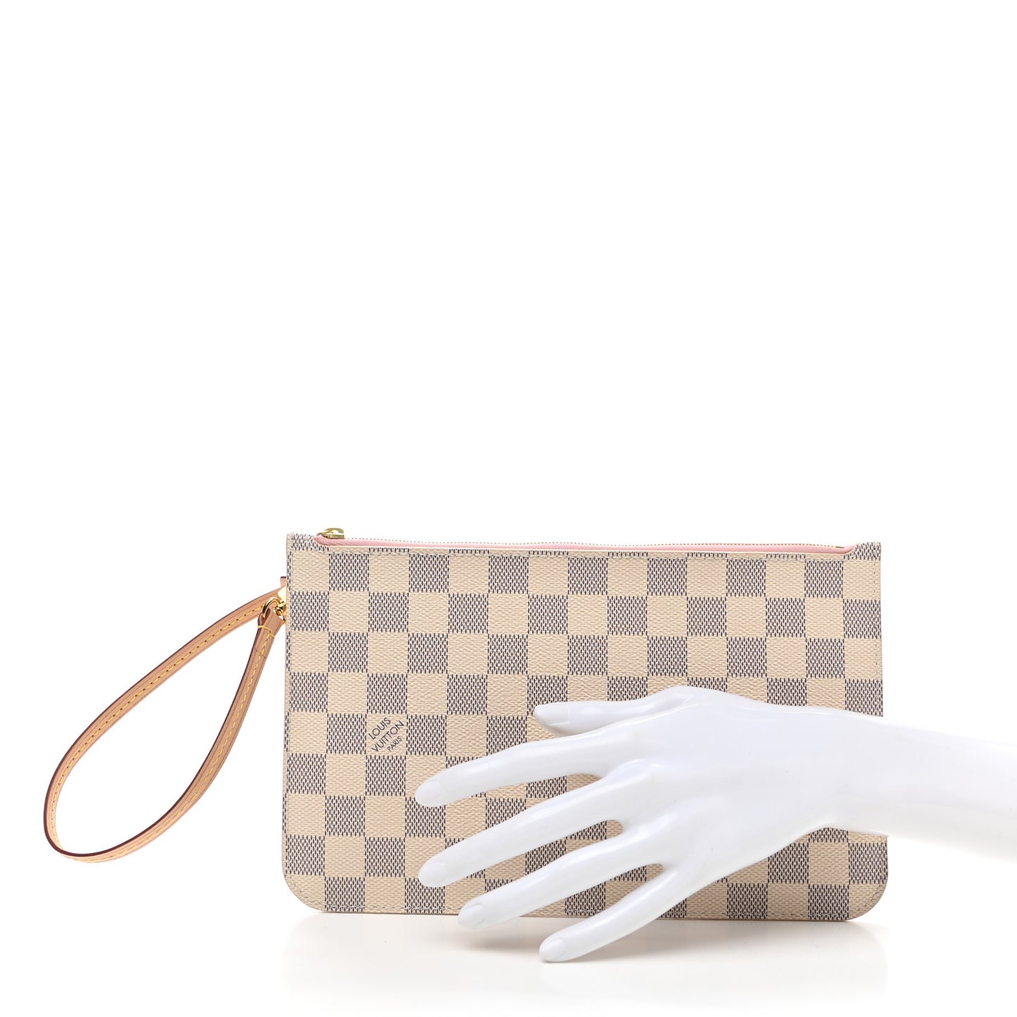 Damier Azur Neverfull MM GM Pochette Rose Ballerine