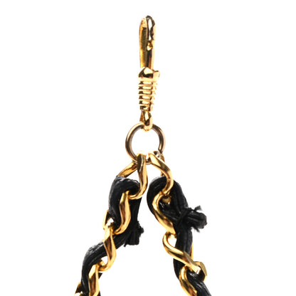 Chanel Lambskin Micro Quilted Mini Pouch Bag Charm Keychain Black 6 of 6