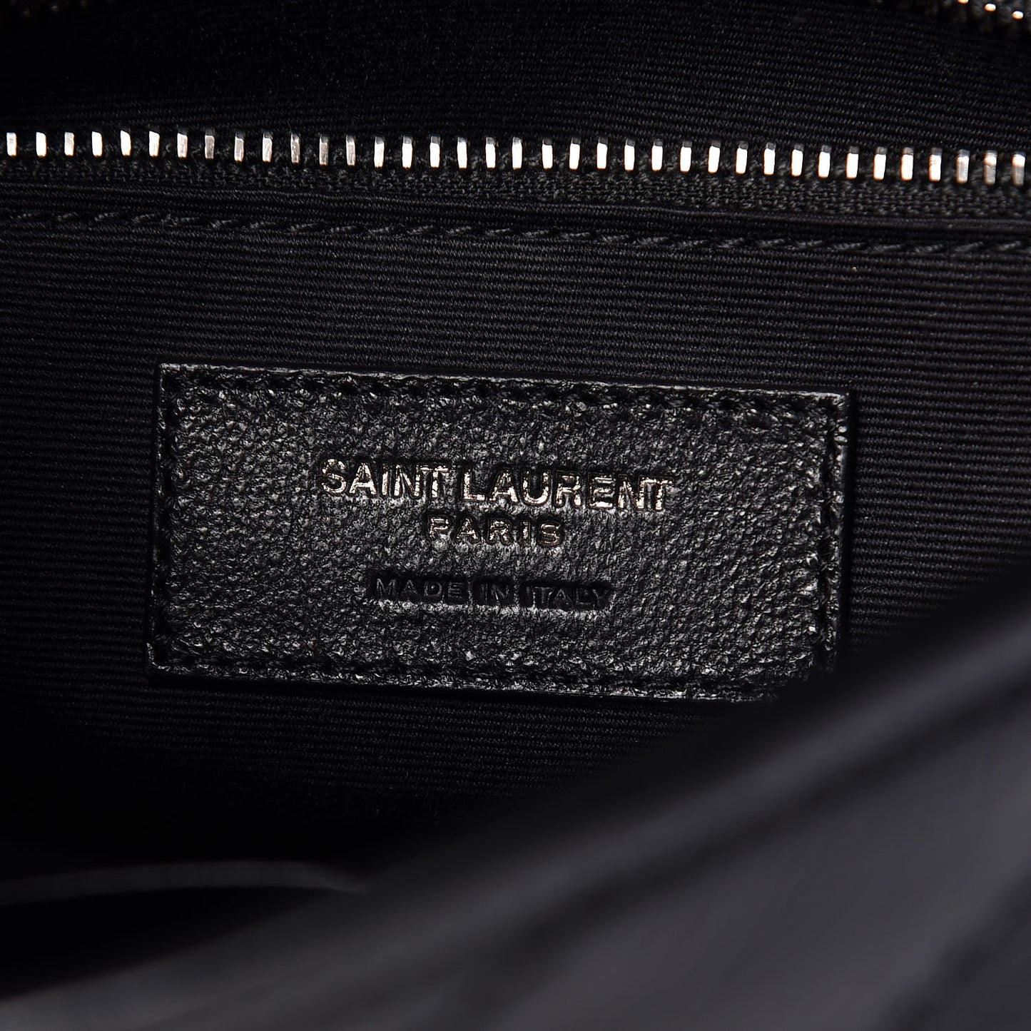 Crinkled Calfskin Matelasse Monogram Niki Chain Wallet Black