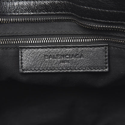 Balenciaga Chevre Iridescent Metallic Edge Hardware City Black 6 of 9