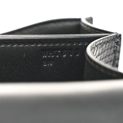 Hermes Lizard Constance 18 Black 12 of 25