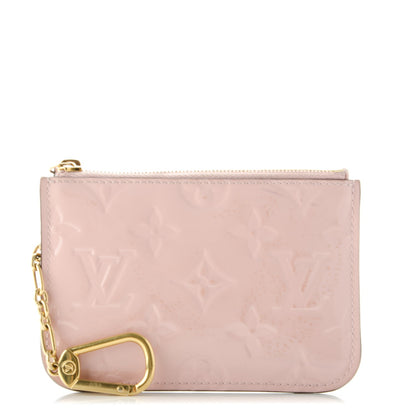 Louis Vuitton Vernis Key Pouch Rose Ballerine 1 of 7
