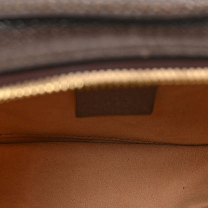 Gucci GG Supreme Monogram Mini Ophidia Top Handle Shoulder Bag Brown 5 of 16