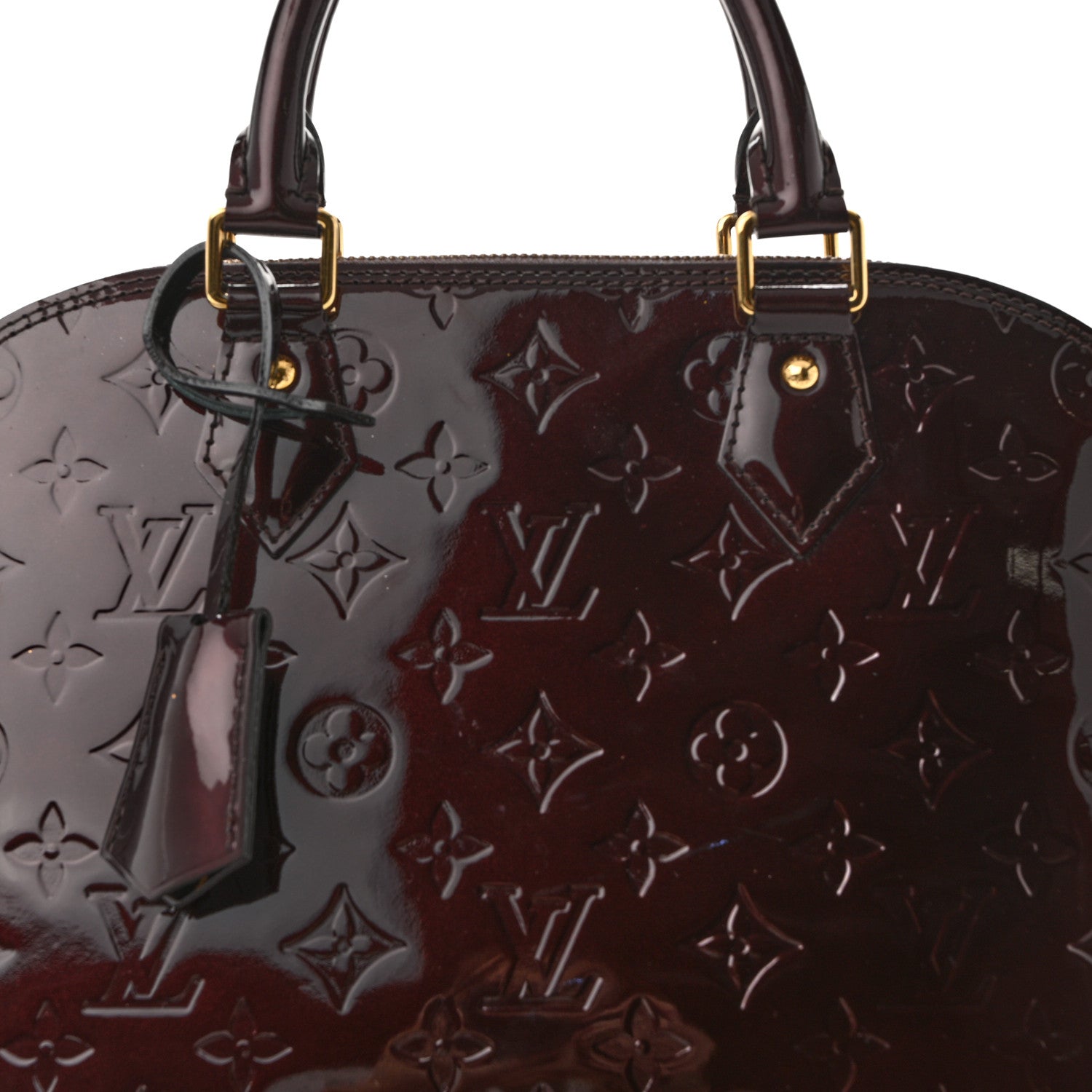 Louis Vuitton Vernis Alma PM Amarante 8 of 13