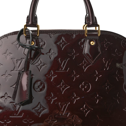 Louis Vuitton Vernis Alma PM Amarante 8 of 13