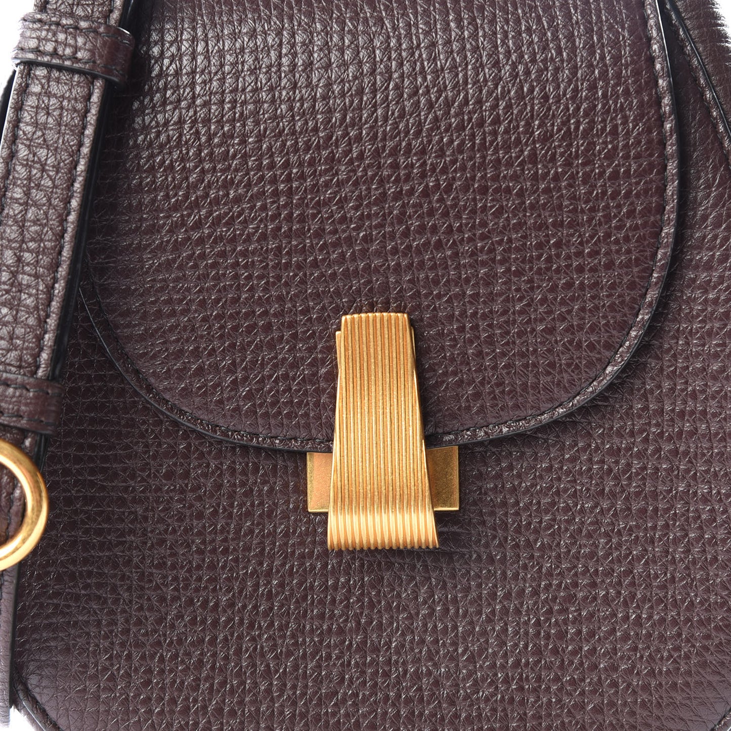 Palmellato Calfskin Rounded Belt Bag Oxblood