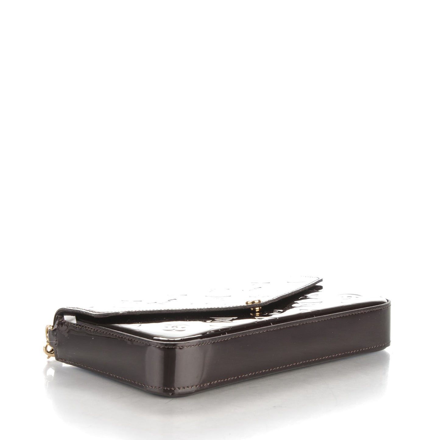 Vernis Pochette Felicie Chain Wallet Amarante