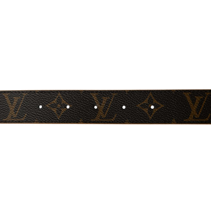 Louis Vuitton Monogram Calfskin 30mm LV Initiales Reversible Belt 90 36 Arizona 5 of 11