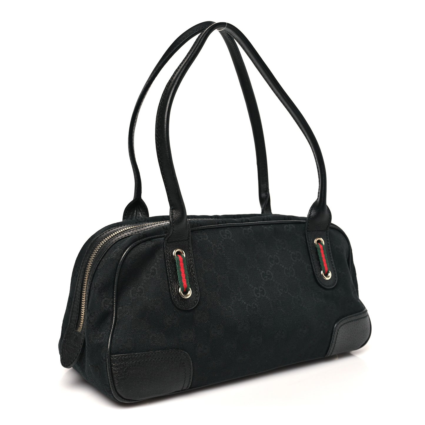 Monogram Small Princy Satchel Black