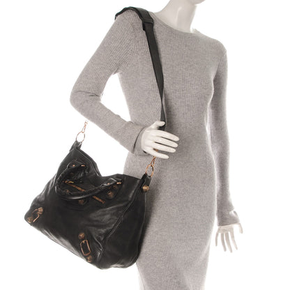 Balenciaga Agneau Giant 21 Rose Gold Hardware Velo Black 2 of 8