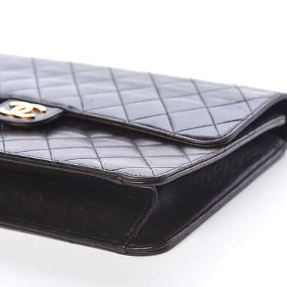 Chanel Lambskin Quilted Medium Single Flap Black 6 of 14
