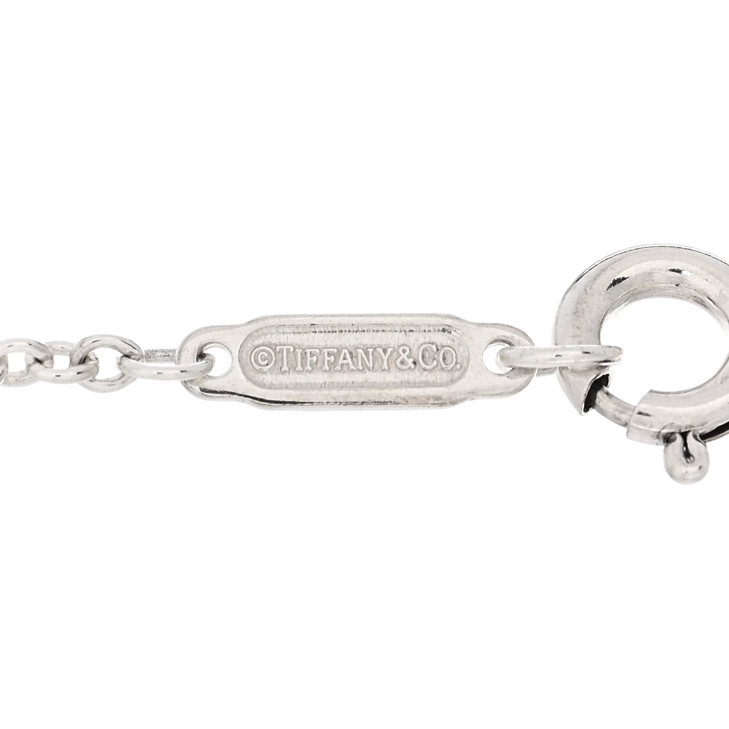 Tiffany Sterling Silver Atlas Bar Pierced Bracelet 3 of 3