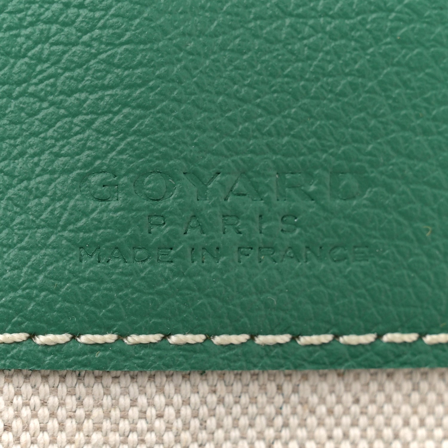 Goyard Goyardine Saint Louis PM Green 7 of 11