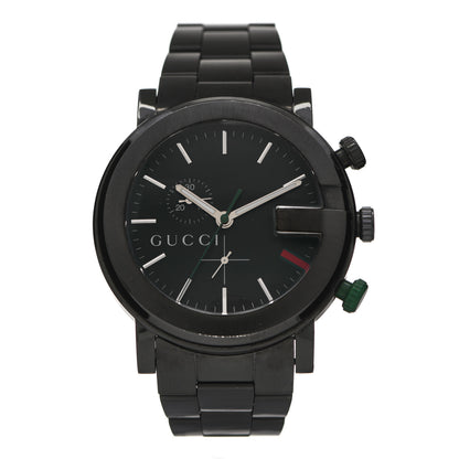 Gucci PVD Stainless Steel 44mm 101M G-Chrono Quartz Watch Black 1 of 4
