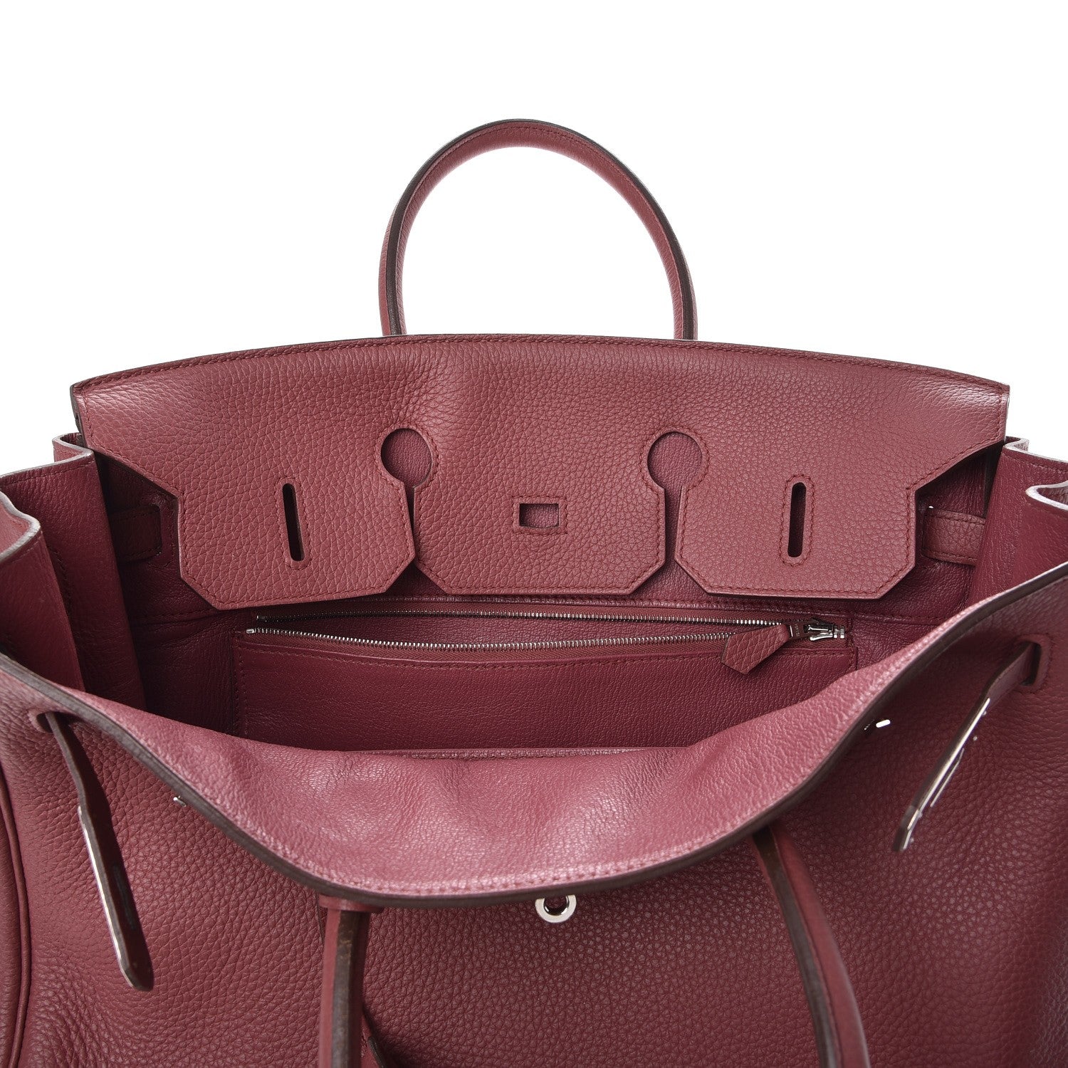 Hermes Taurillon Clemence Birkin 35 Bois de Rose 8 of 34